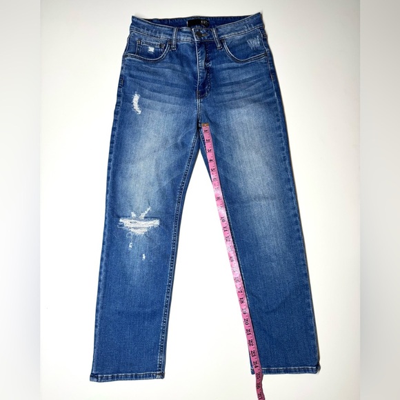 Kut From The Kloth Women’s Elizabeth High Rise Crop Straight Leg Jeans Size- 2 - Picture 6 of 10